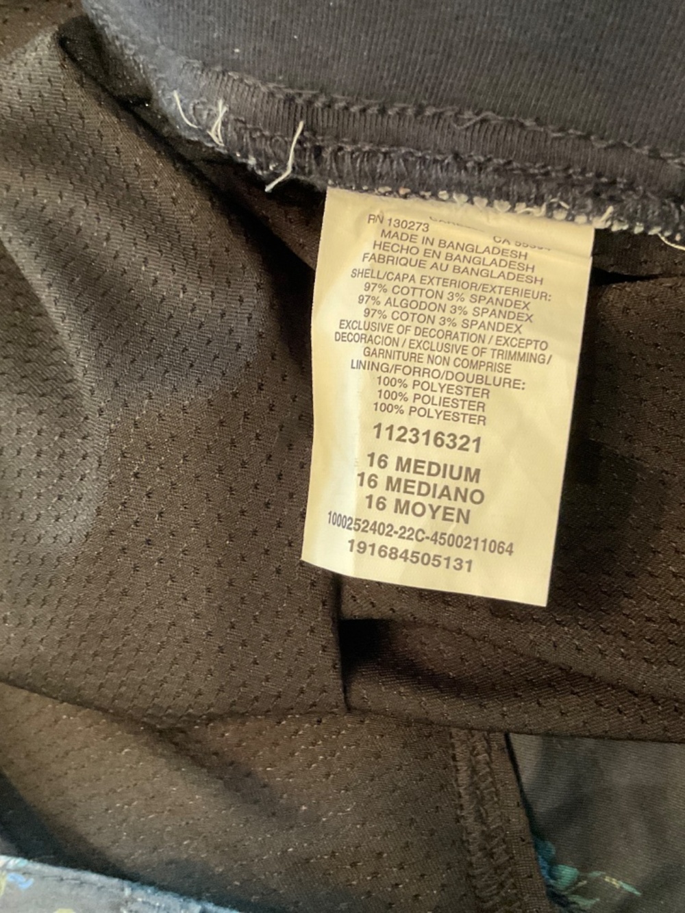 NWT Lee Regular fit skort size 16 - Picture 7 of 7